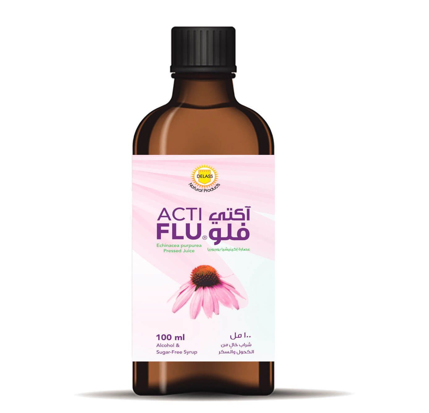 Acti Flu tablets box for cold and flu relief
