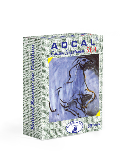 Adcal Calcium Carbonate 500mg tablets for bone and teeth health