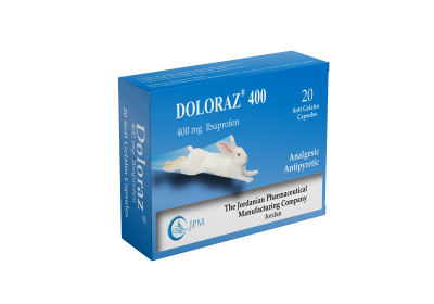 Doloraz Ibuprofen tablets and gel for pain and inflammation relief